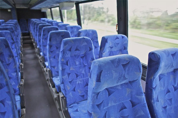 Round Rock 56 Passenger Motor Coaches Interior